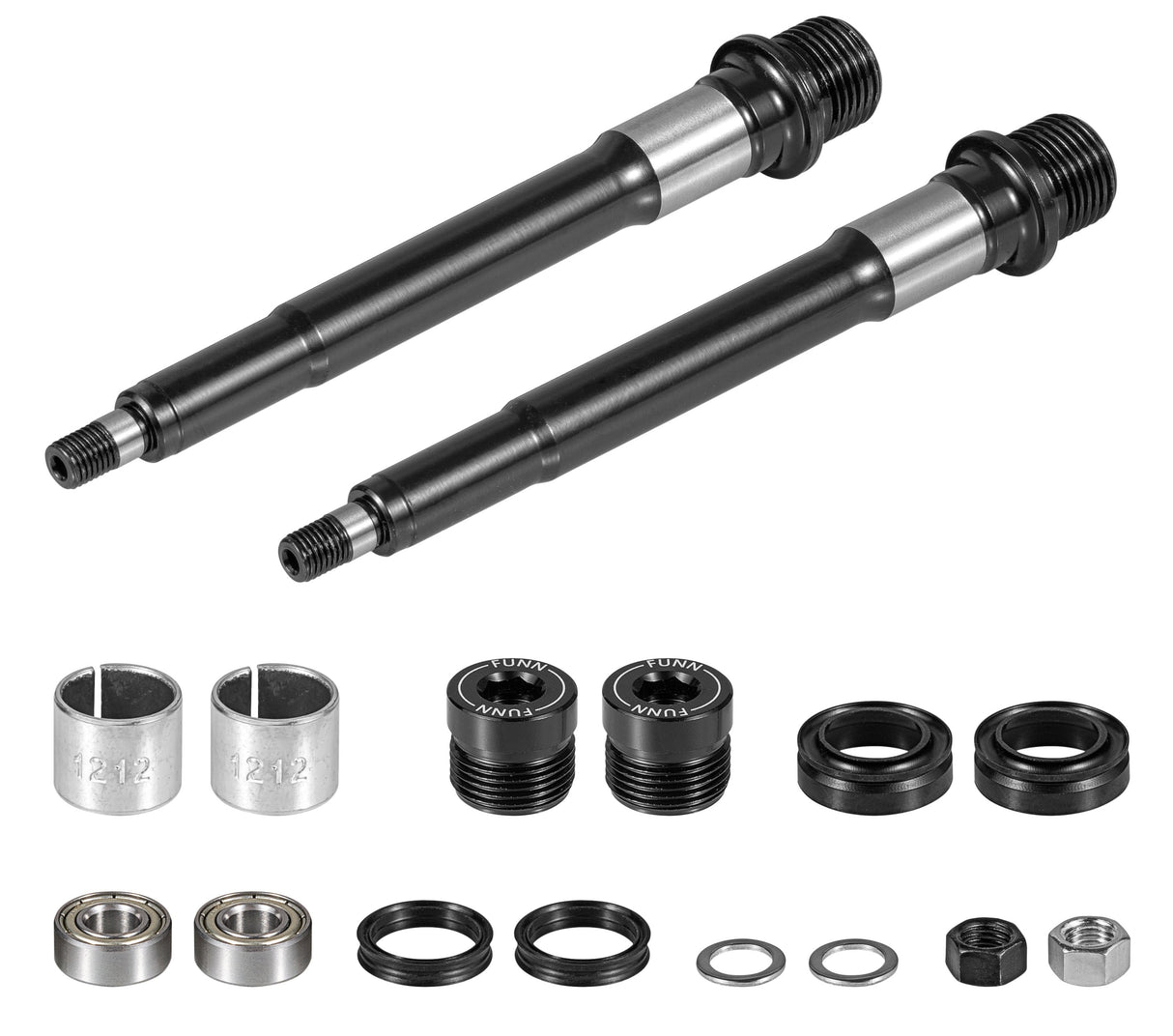 Funn Taipan Axle Kit - 2 Axles with Refresh Parts