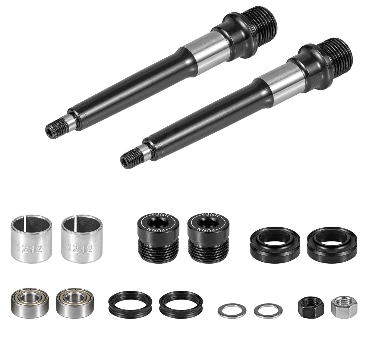 Funn Taipan S Small Junior Axle Kit with 2 Axles and Refresh Parts