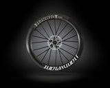 Lightweight Fernweg 63 Evo Schwarz Edition Disc Aero Road Wheelset (SRAM XDR)