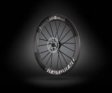 Lightweight Fernweg 63 Evo Schwarz Edition Disc Aero Road Wheelset (Shimano)