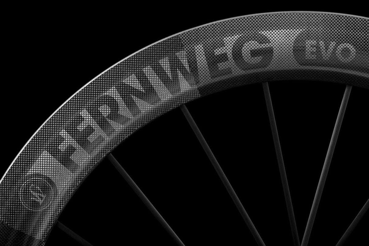 Lightweight Fernweg 63 Evo Schwarz Edition Disc Aero Road Wheelset (SRAM XDR)