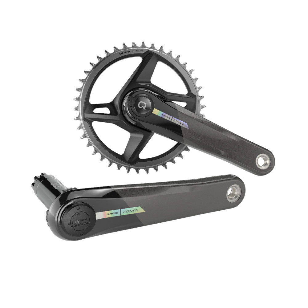 SRAM Force 1x AXS 40T Carbon Crankset w/Power Meter Unicorn Grey