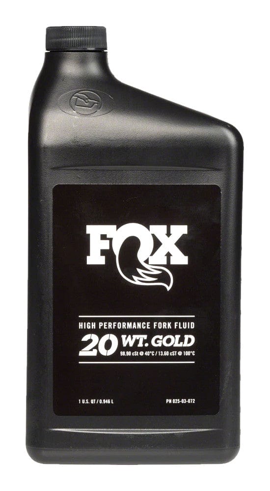 Fox Factory Gold 20WT 1L Bath Oil