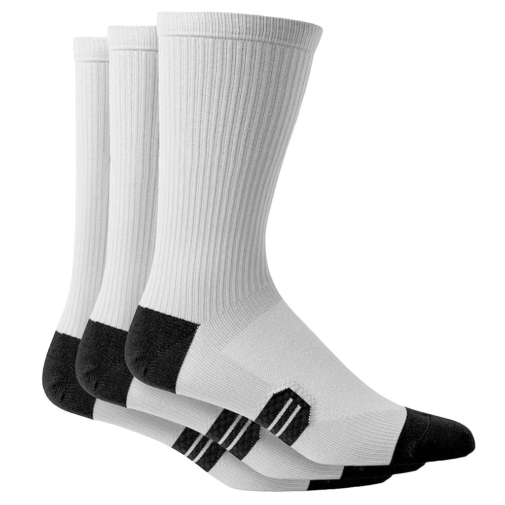 Fox LEVEL UP CREW SOCK 3PK White