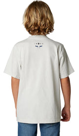 Fox YOUTH NUKLR Short Sleeve TEE Lgy BACK FACING MODEL