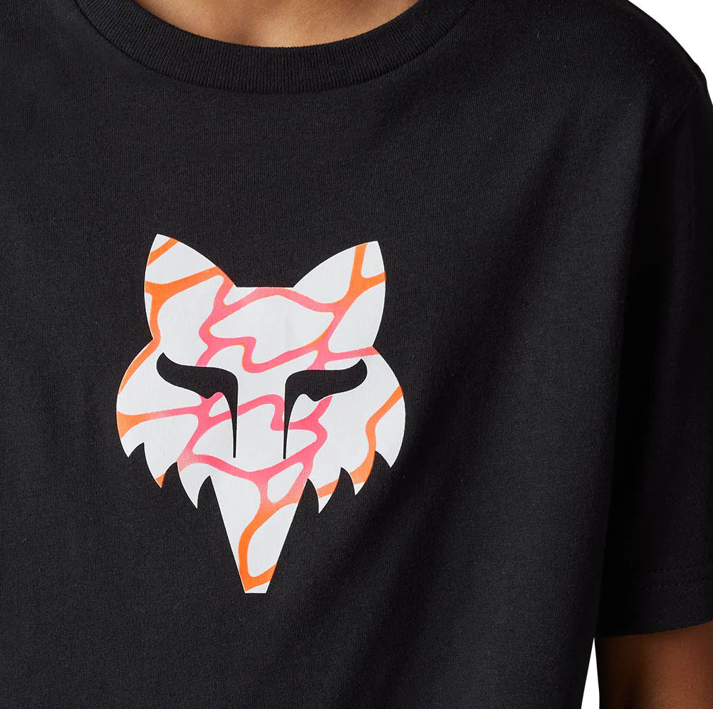 Fox YOUTH RYVER Short Sleeve TEE Black DETAILS