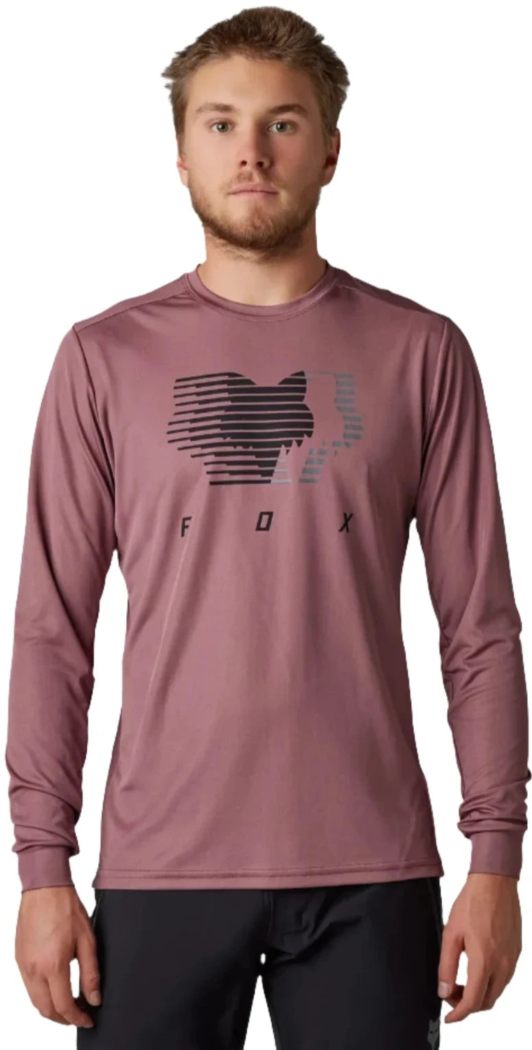 Fox RANGER LS JERSEY DAYTO - Cordovan Front Facing Model