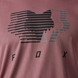 Fox RANGER LS JERSEY DAYTO - Cordovan Front Print Focused