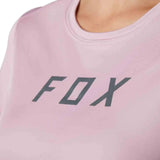 Fox WOMENS RANGER SS JERSEY MOTH - Blush Front Print Focused