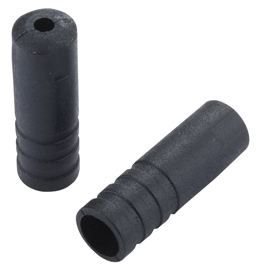 Jagwire 4mm Sealed End Cap Black, Bottle of 100