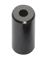 Jagwire 4mm Brass End Cap Black, Bottle of 50