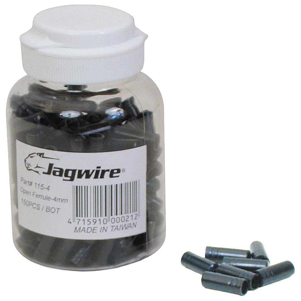 Jagwire 4mm Cable Ferrule, 100-Pack