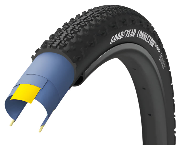 Goodyear Connector Tubeless Ready 700x40 Black - Folding Tyre