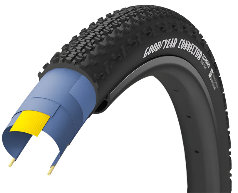 Goodyear Connector Ultimate Tubeless Complete 700x40 Black - Folding Tyre