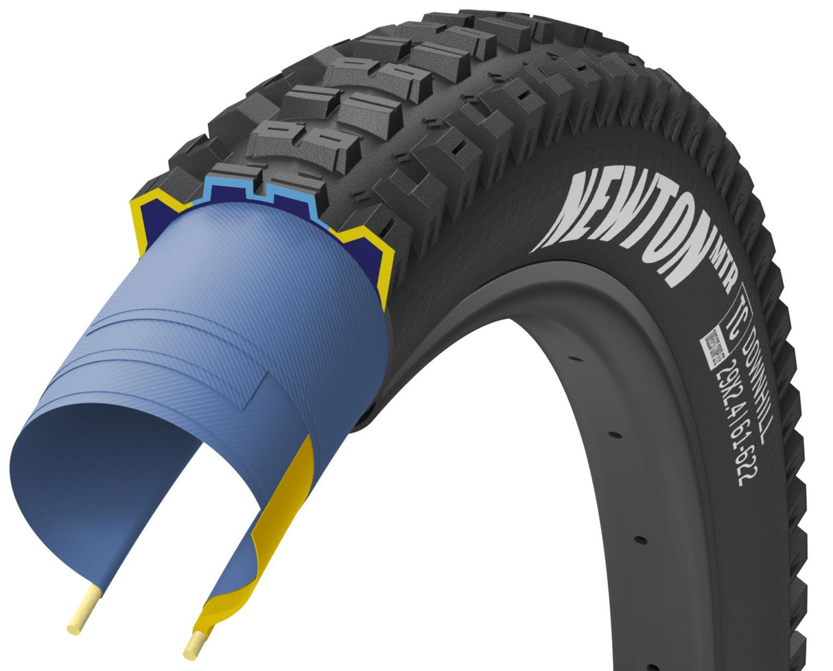 Goodyear Newton MTR Downhill Tubeless Complete 29x2.4 Black Tyre
