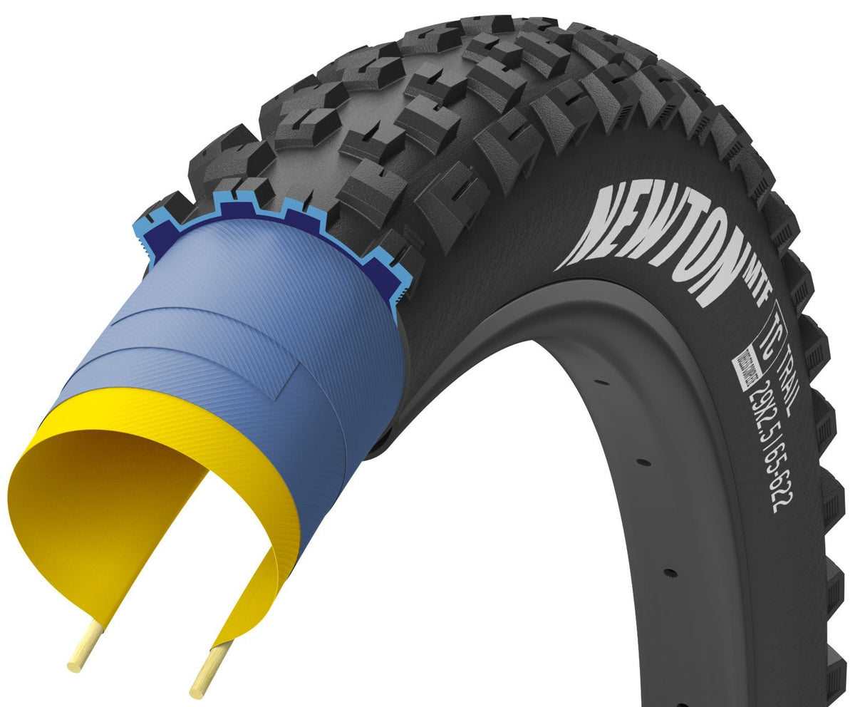 Goodyear Newton MTF Trail Tubeless Complete 29x2.5 Black Tyre