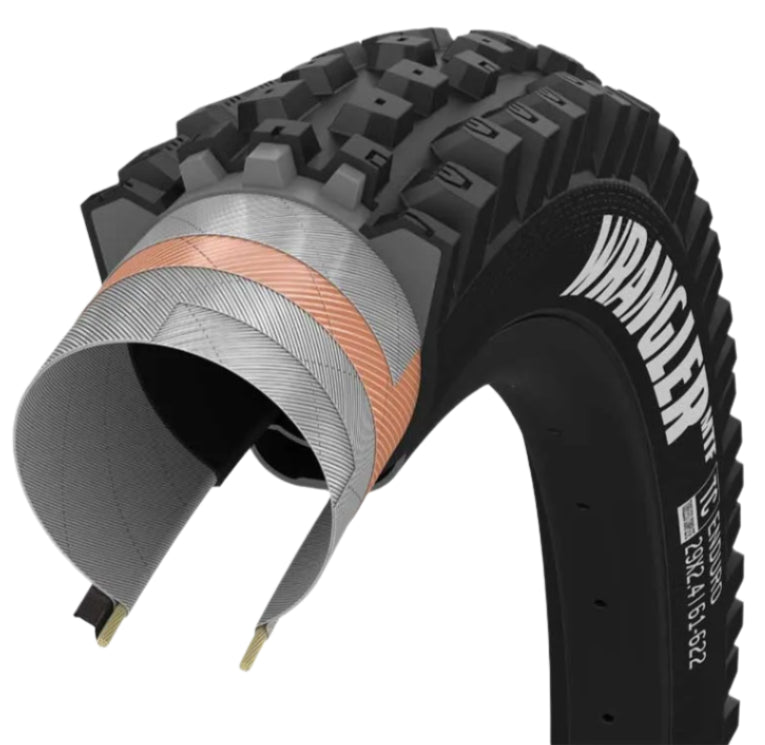 Goodyear Wrangler MTF Enduro Tubeless Complete 29x2.4 Black Tyre
