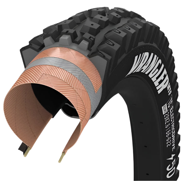 Goodyear Wrangler MTF ElecDrive Tubeless Complete 29x2.4 Black Tyre