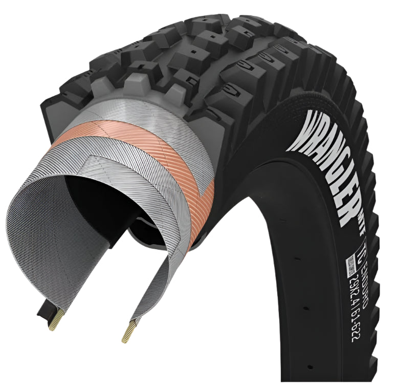 Goodyear Wrangler MTF Enduro TubeLess Complete 29x2.6 Black Tyre