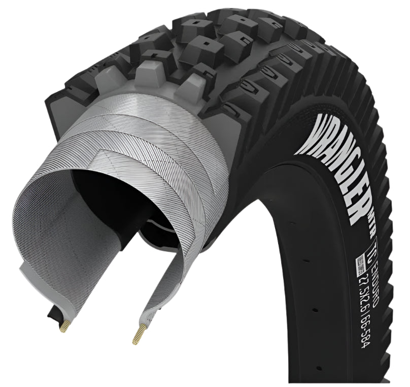 Goodyear Wrangler MTR Enduro Tubeless Complete 29x2.4 Black Tyre