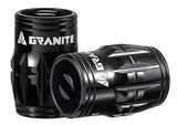GRANITE JUICY - CNC Schrader Valve Cap with Core Remover 2 Valve Pack