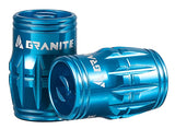 GRANITE JUICY - CNC Schrader Valve Cap with Core Remover 2 Valve Pack