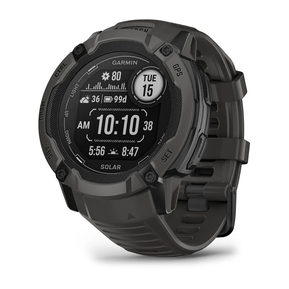 Garmin Instinct 2X Solar Watch Graphite