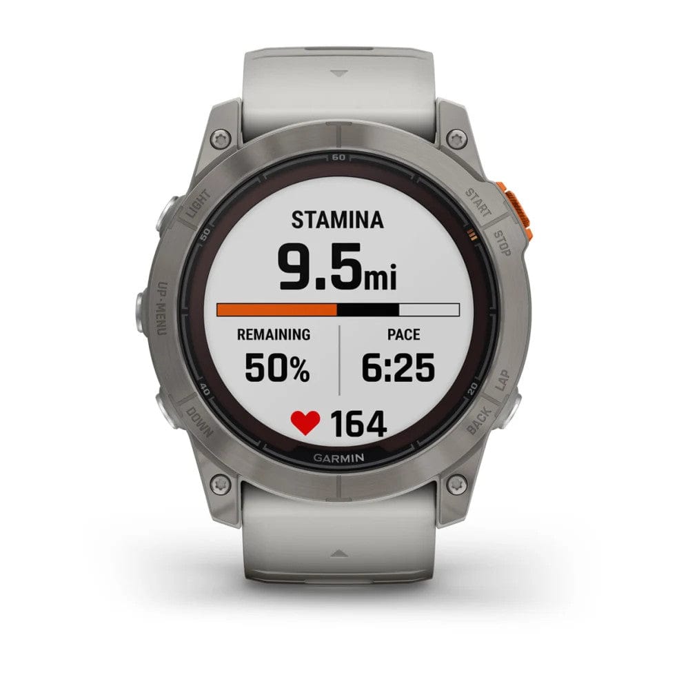 Garmin fenix 7X Pro Sapphire Solar Edition Titanium w/Fog Grey