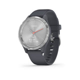 Garmin vivomove 3S Silver Bezel w/Granite Blue Case (Stainless Steel)