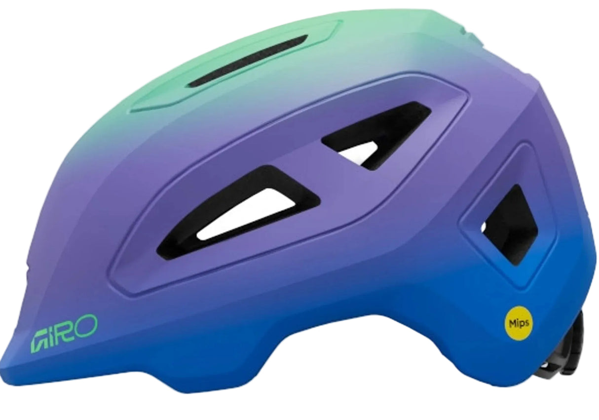 Giro Scamp Mips II Matte Blue/Green Fade