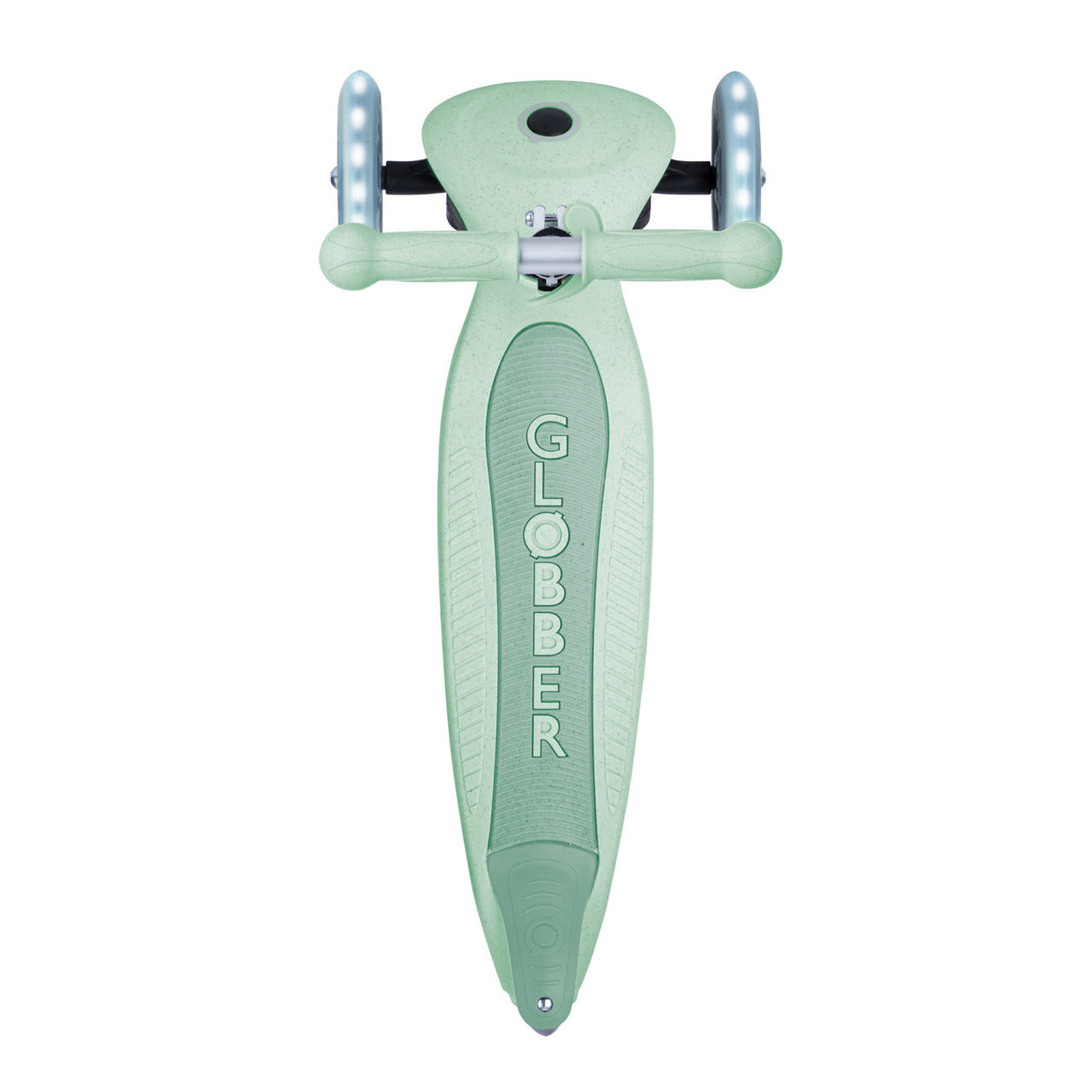 Globber Ecologic Primo Foldable Scooter w/Lights Pistachio