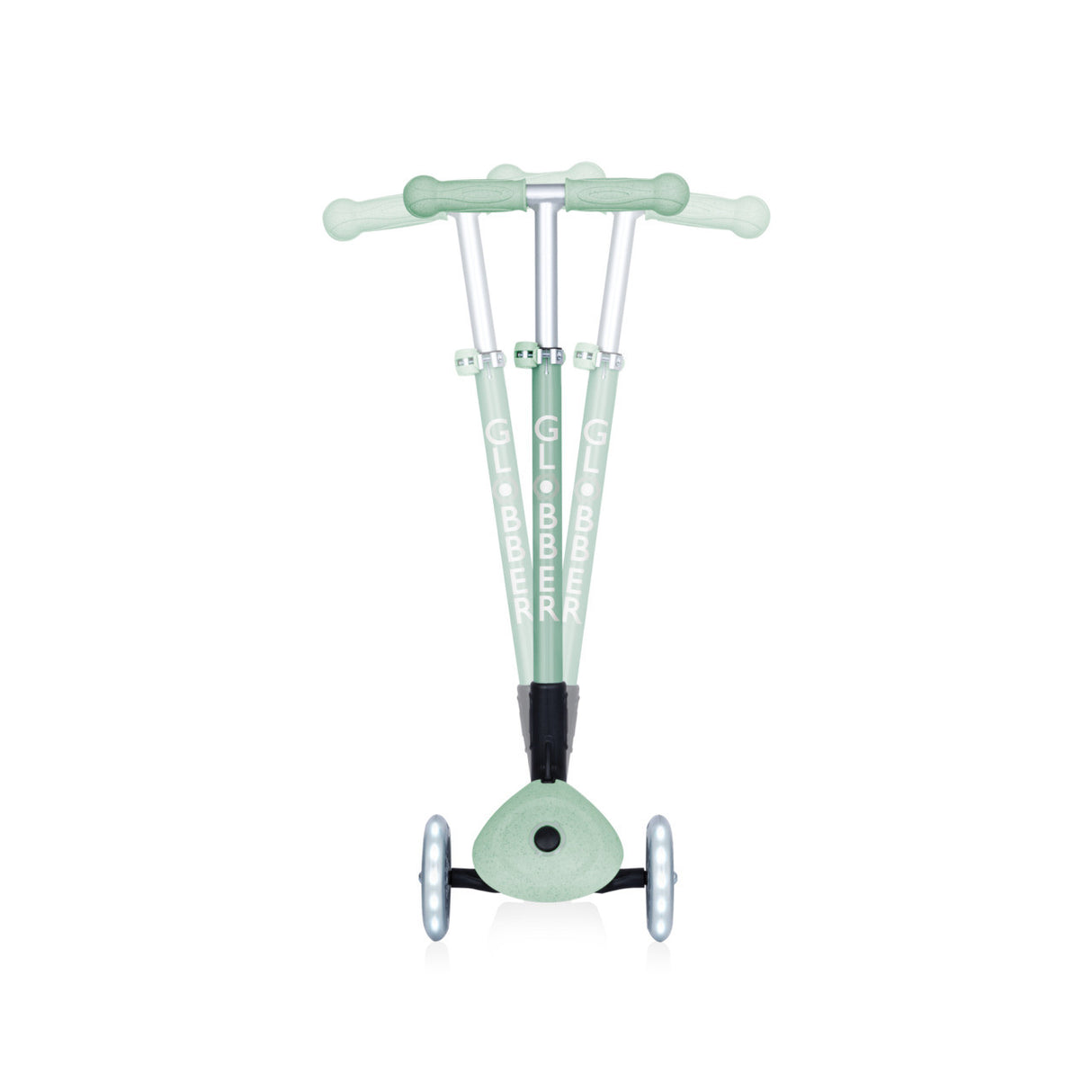Globber Ecologic Primo Foldable Scooter w/Lights Pistachio