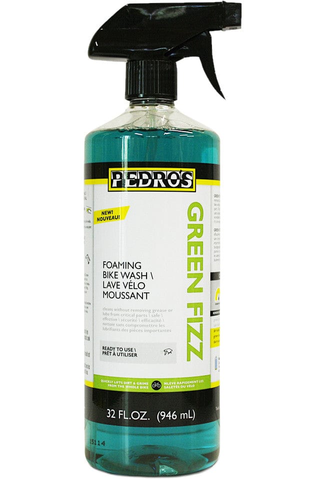 Green Fizz Foaming Bike Wash 946ml Spray Bottle