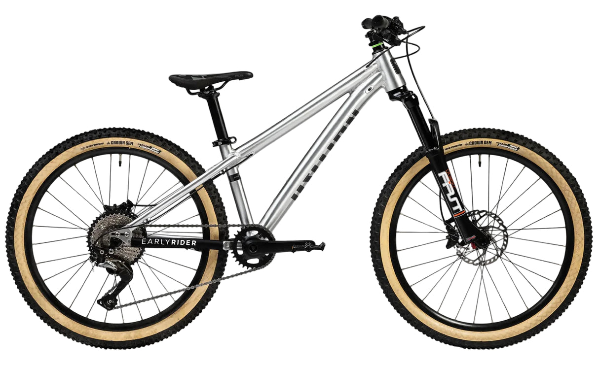 EARLY RIDER HELLION 24" BRUSHED ALUMINIUM Kids Bike