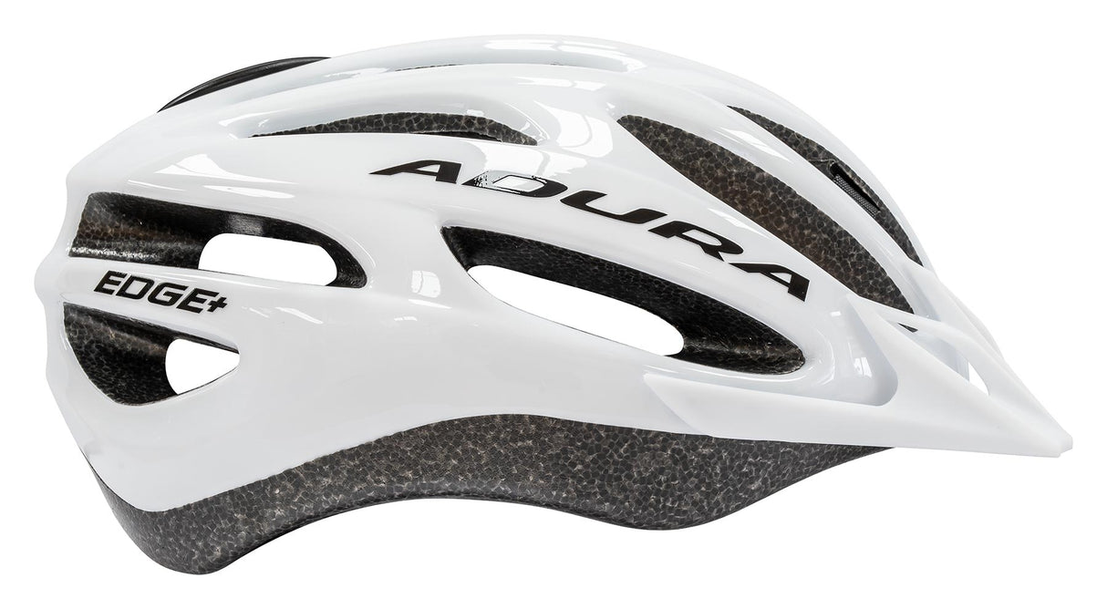 Adura Edge+ White Bike Helmet