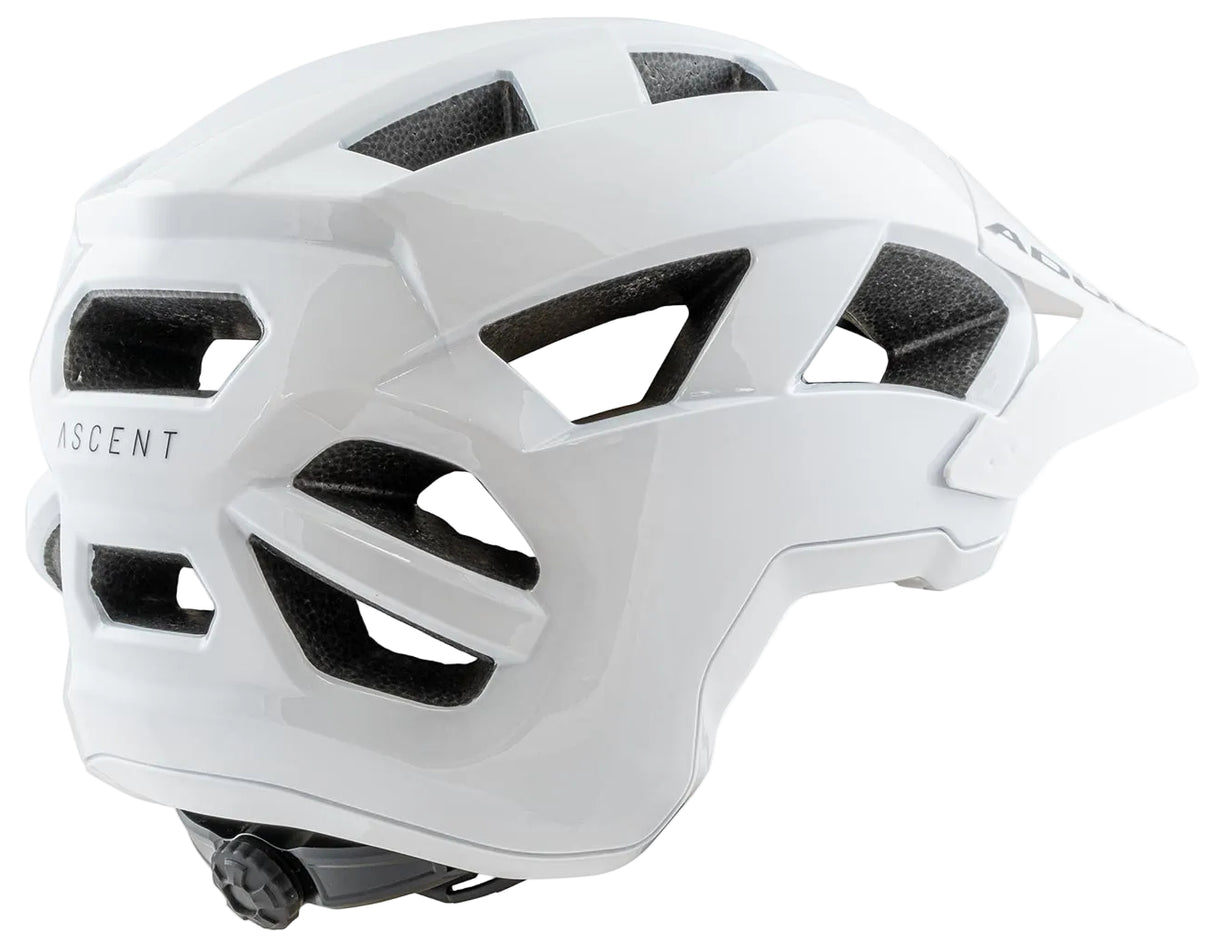 Adura Ascent Gloss White Bike Helmet