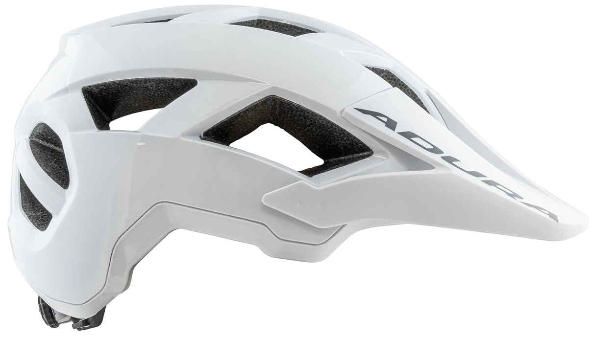 Adura Ascent Gloss White Bike Helmet