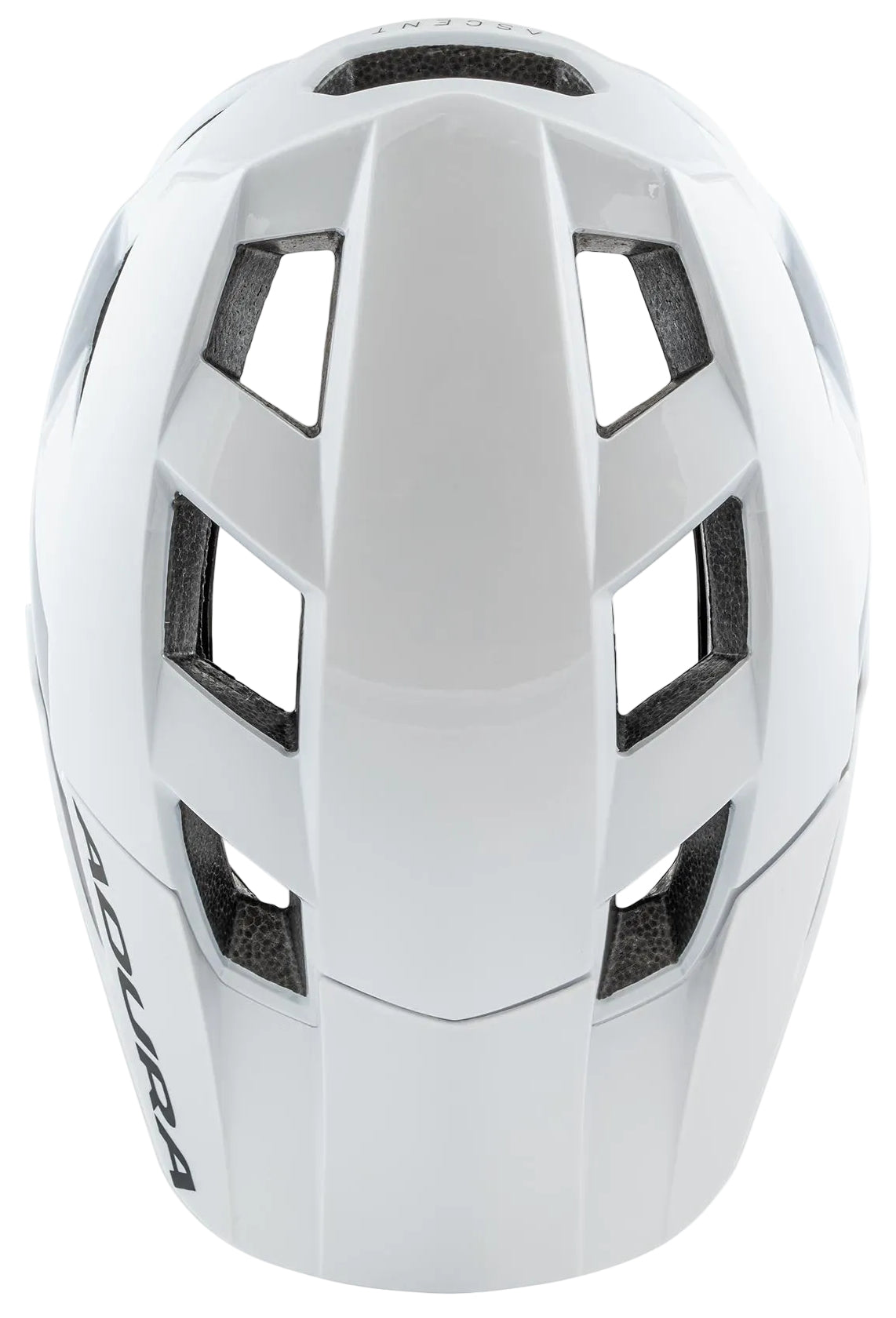 Adura Ascent Gloss White Bike Helmet