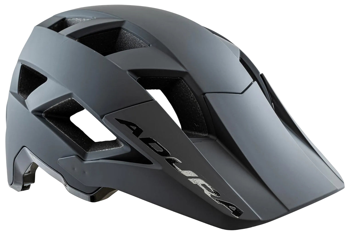 Adura Ascent Matte/Gloss Black Bike Helmet