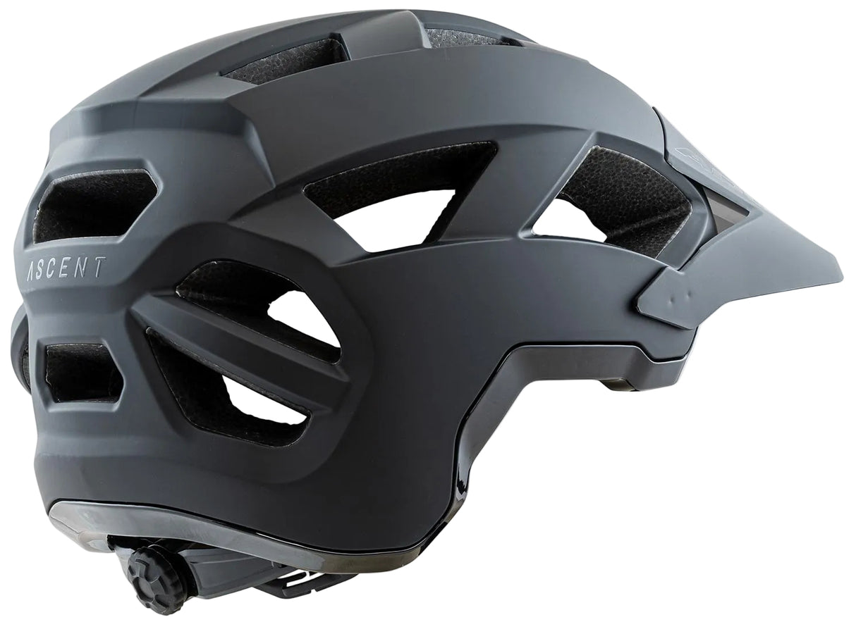 Adura Ascent Matte/Gloss Black Bike Helmet