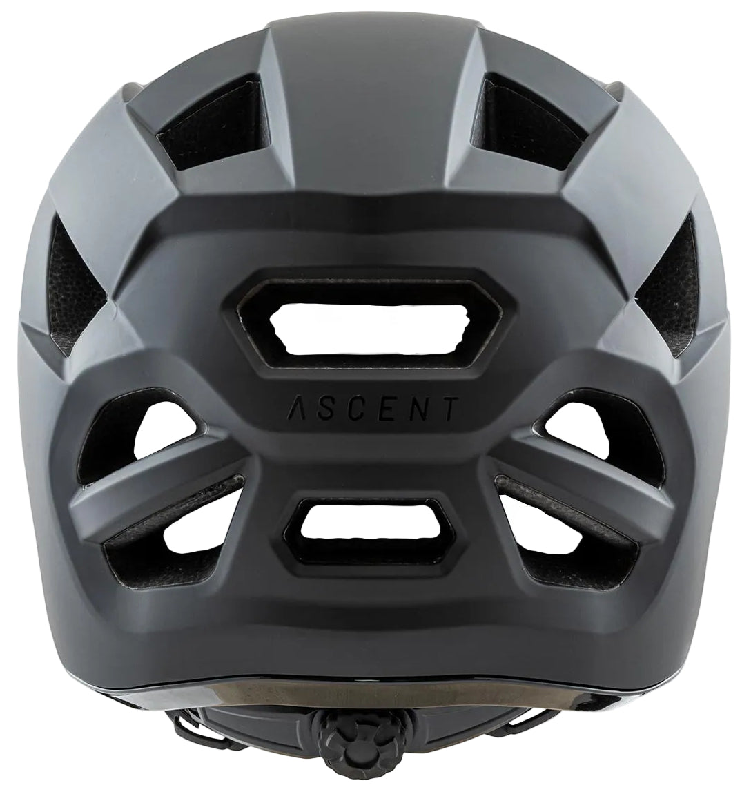 Adura Ascent Matte/Gloss Black Bike Helmet – Crooze