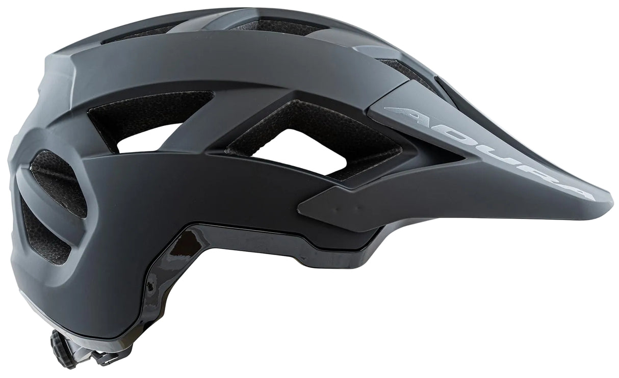 Adura Ascent Matte/Gloss Black Bike Helmet