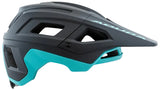 Adura Ascent+ Shield-X Matte Black/Turqoise Bike Helmet