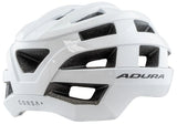 Adura Corsa+ Shield-X Gloss White Bike Helmet