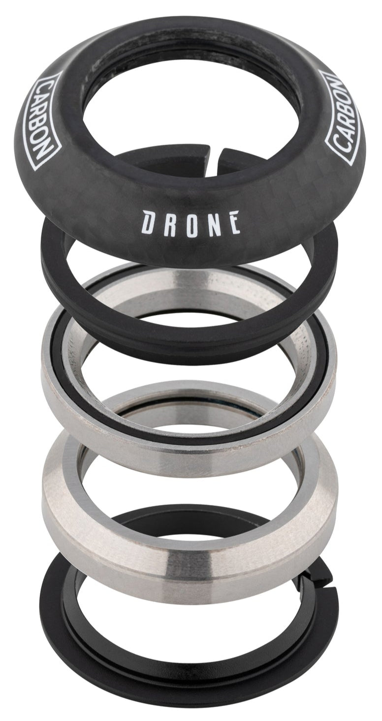 Drone Carbon Fibre Headset Black