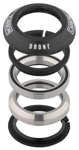 Drone Carbon Fibre Headset Black