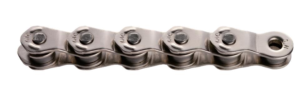 KMC HL1 SINGLE SPEED 100 LINKS CHAIN  SILVER 1/8"