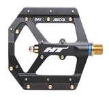 HT Components AE03T Pedals (Alloy / CNC Ti - 80kg rider max) - Black