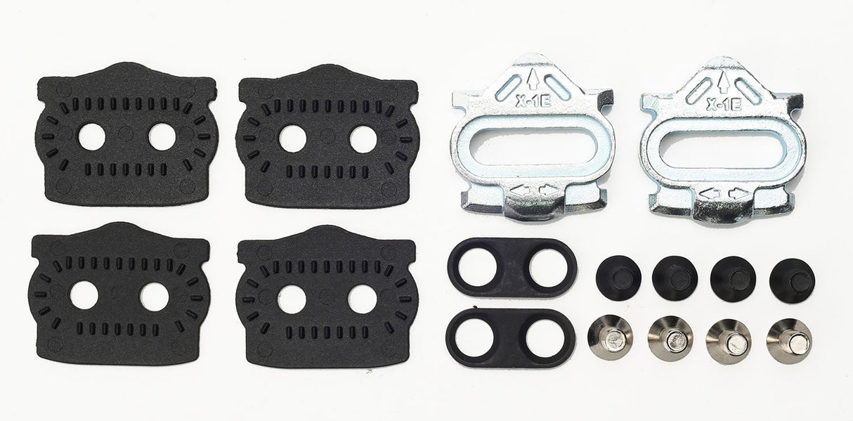 HT Components X1E Cleats - 4 deg - Silver
