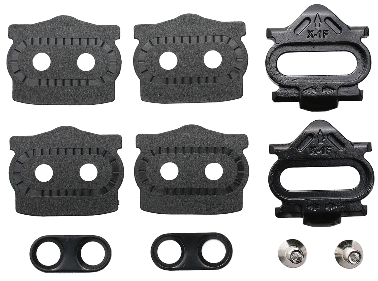HT Components X1F Cleats - 8 deg - Black